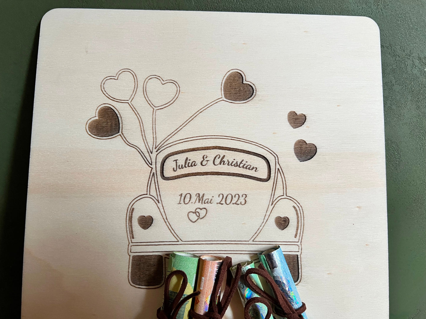 wedding gift card