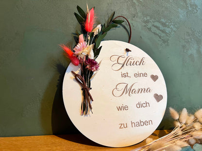 Holzschild für Mama