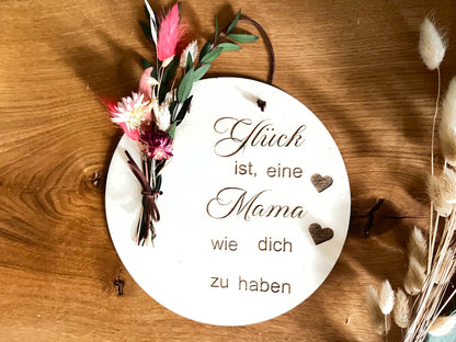 Holzschild für Mama
