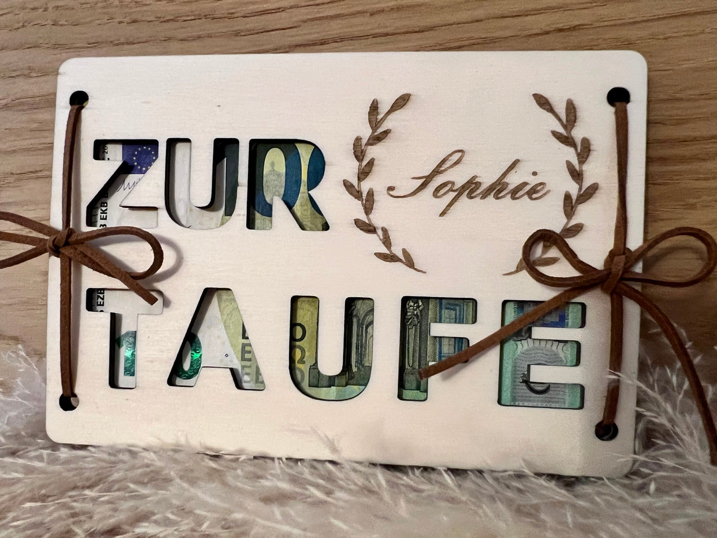 Personalized baptism gift