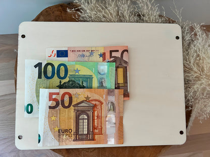Hochzeitsgeschenk aus Holz