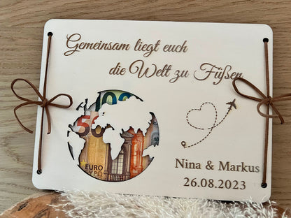 Hochzeitsgeschenk Reise Geld