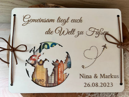 Hochzeitsgeschenk Reise Geld