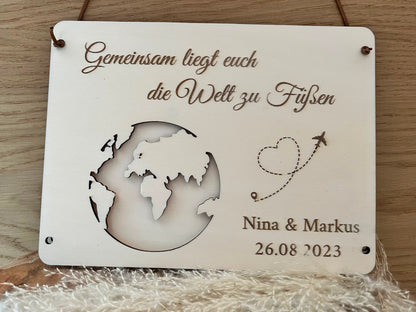 Hochzeitsgeschenk Reise Geld