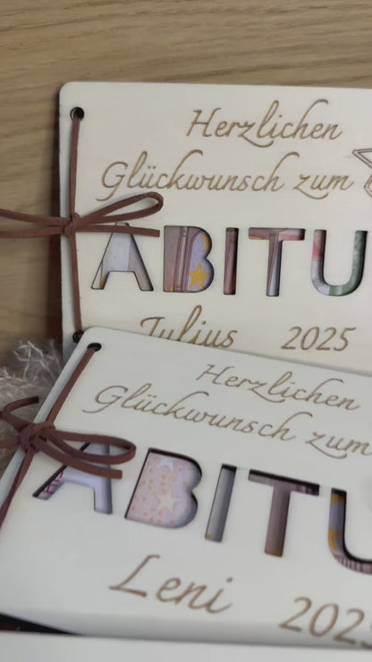 Geldgeschenk zum Abitur